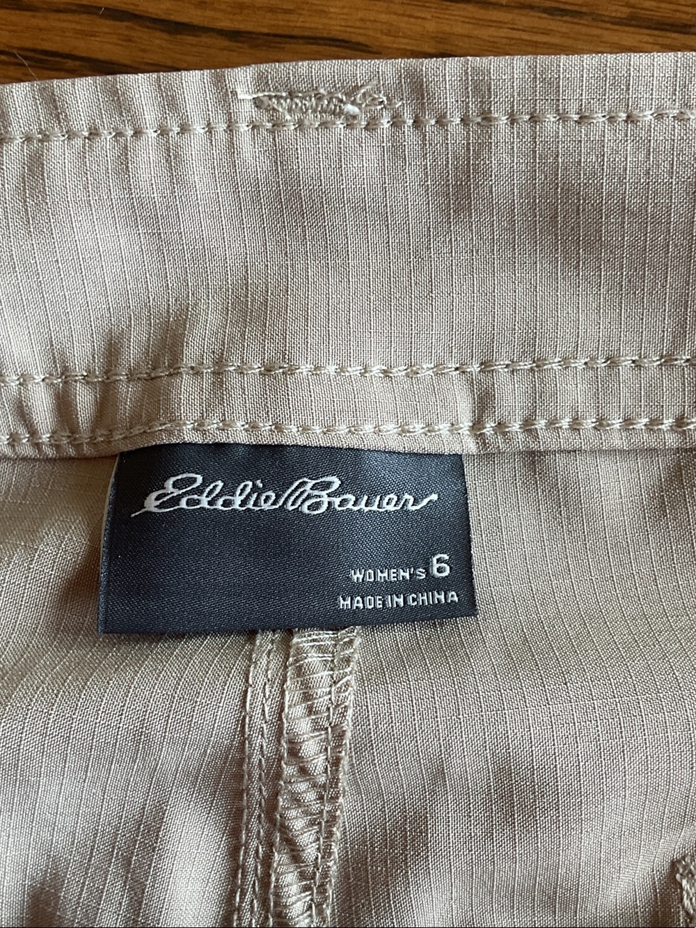 Eddie Bauer Women’s Khaki Straight-Leg Chinos in Tan - Picture 7 of 10
